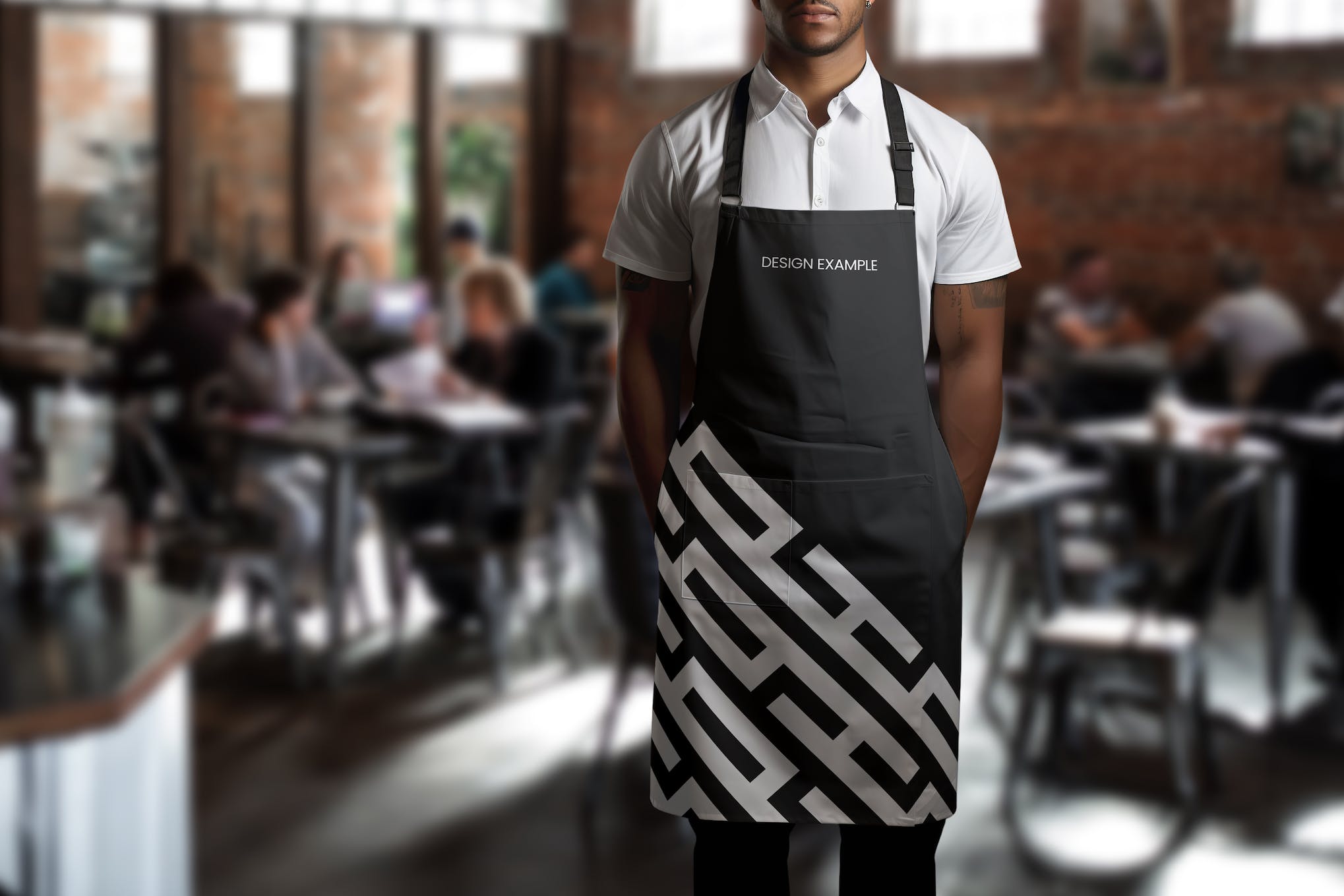 Apron Mockup Template PSD