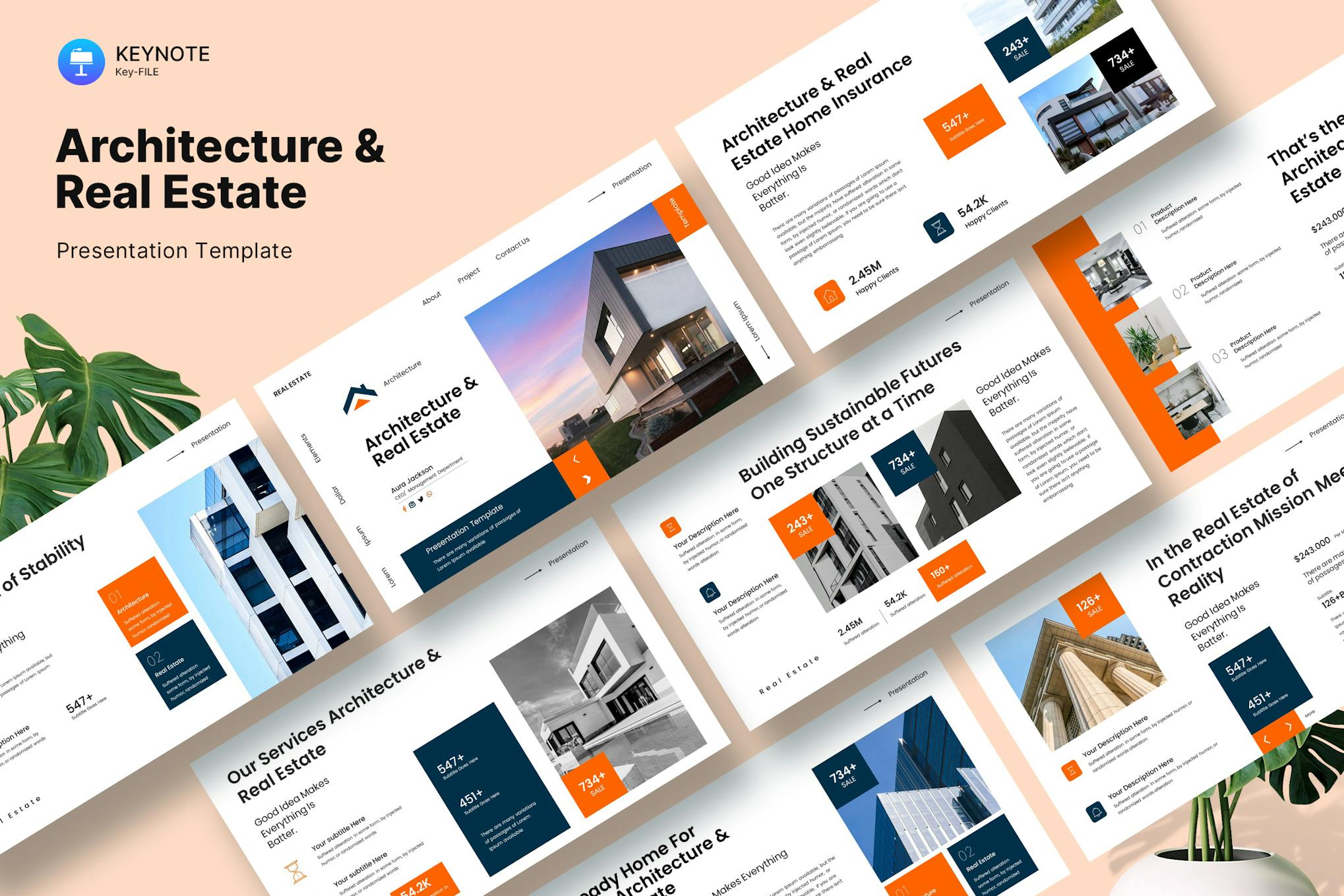 Architecture & Real Estate Keynote Template