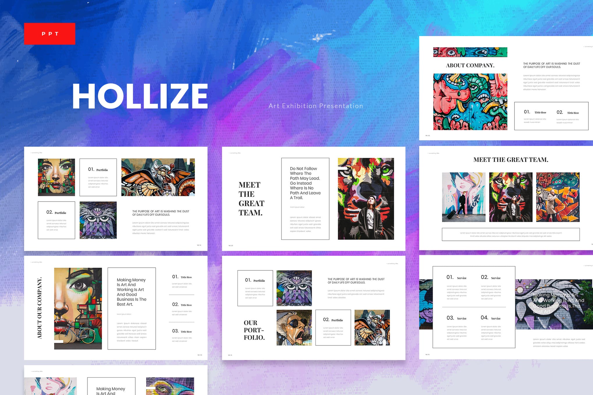 arts PowerPoint templates