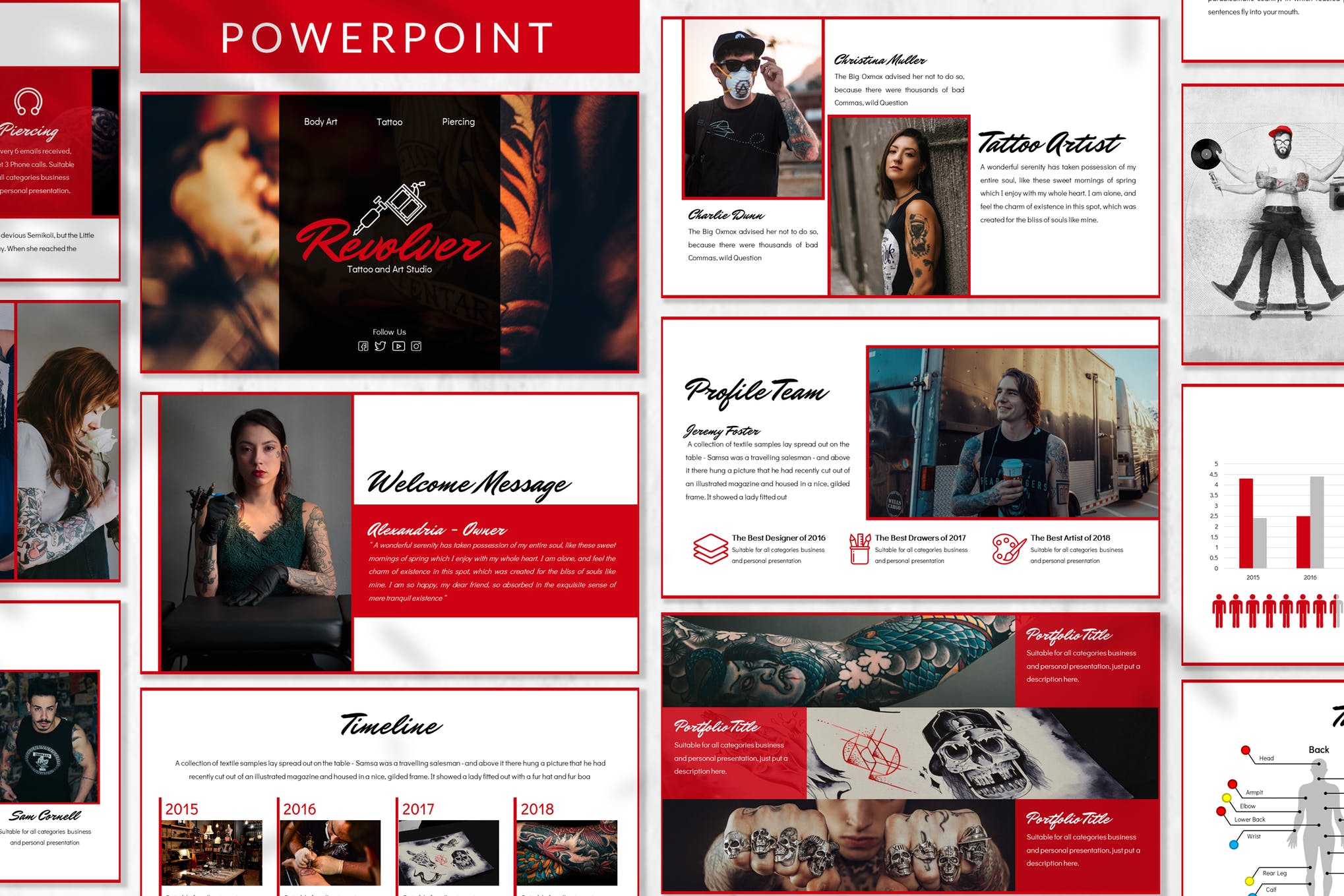 arts PowerPoint templates