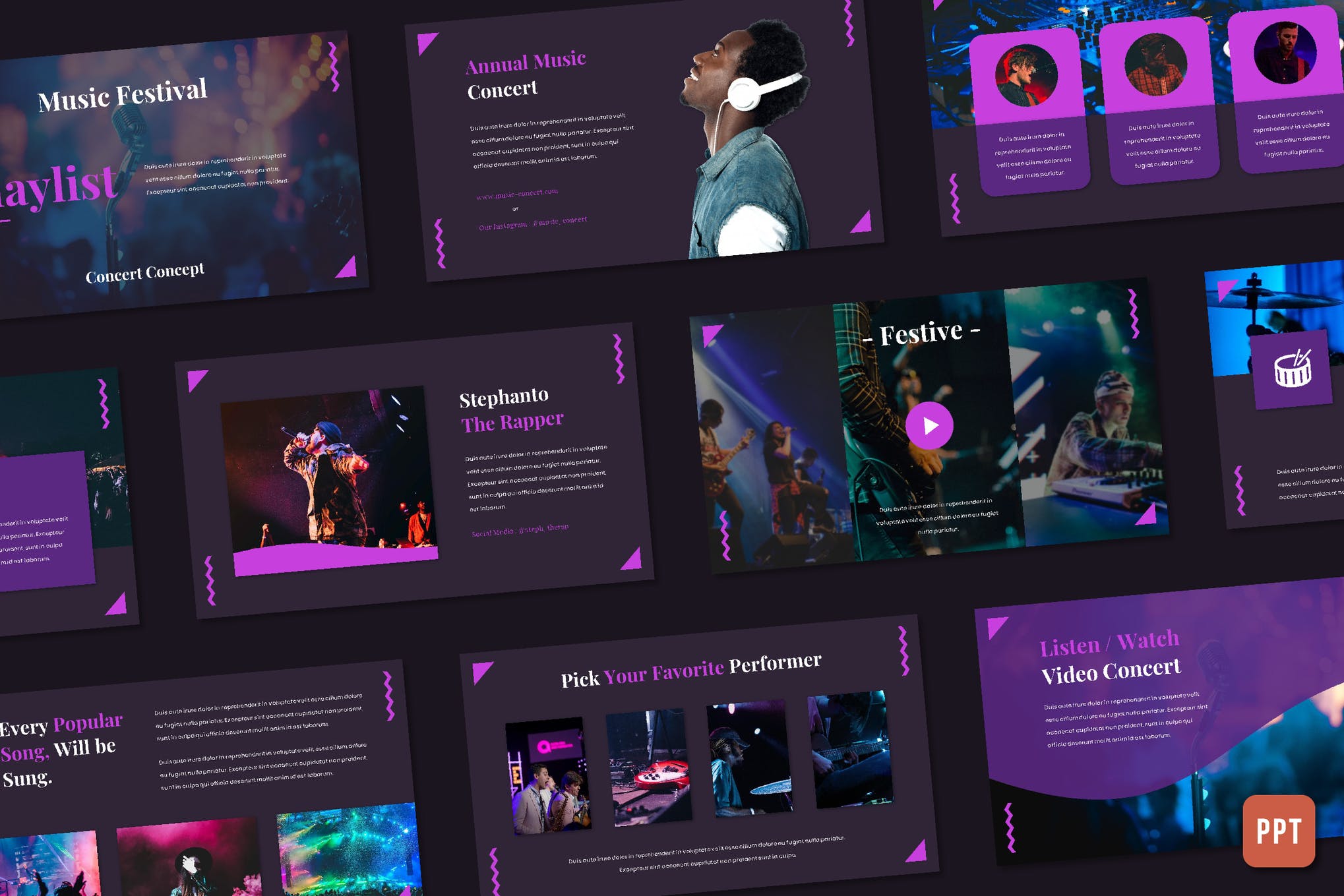 arts PowerPoint templates