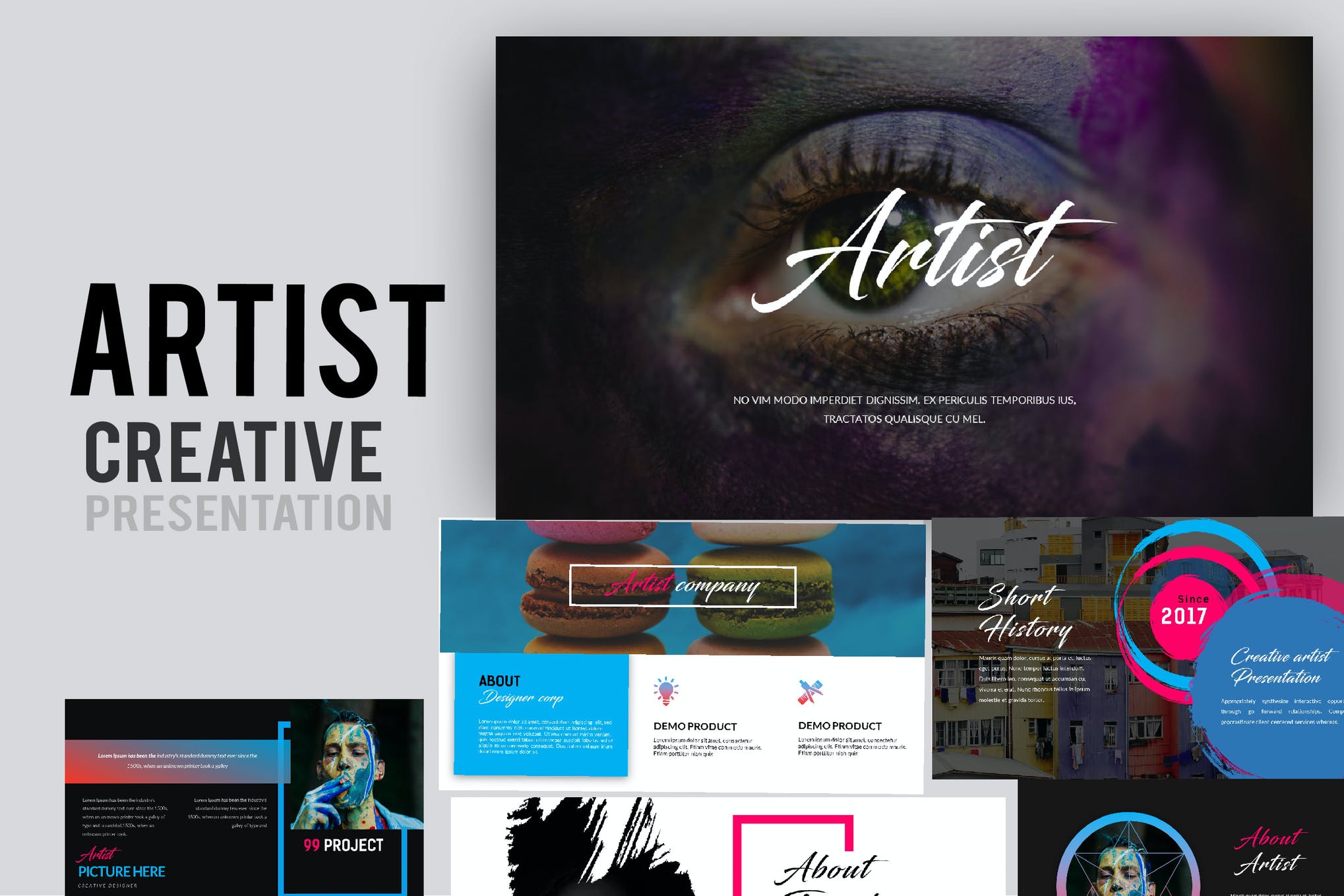 arts PowerPoint templates