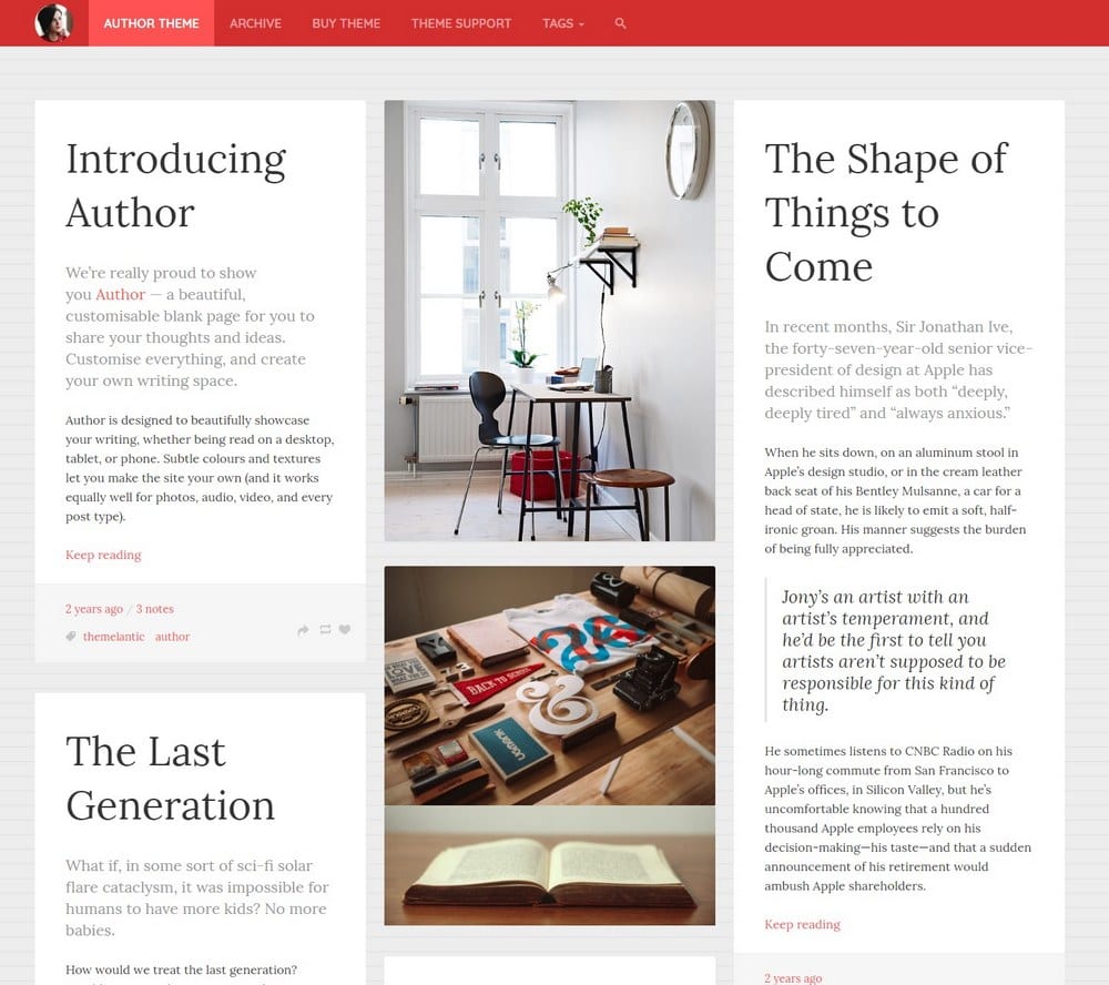 author-tumblr-theme-for-writer