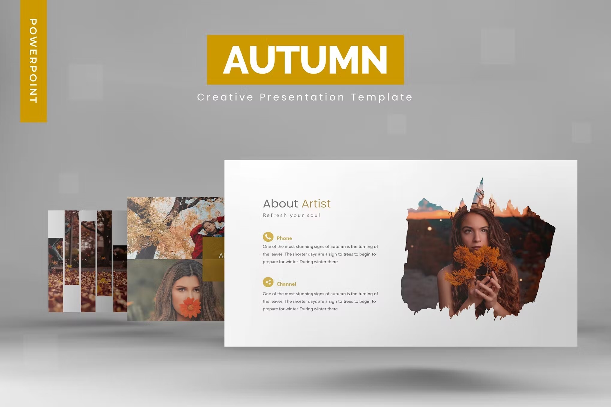 autumn powerpoint template