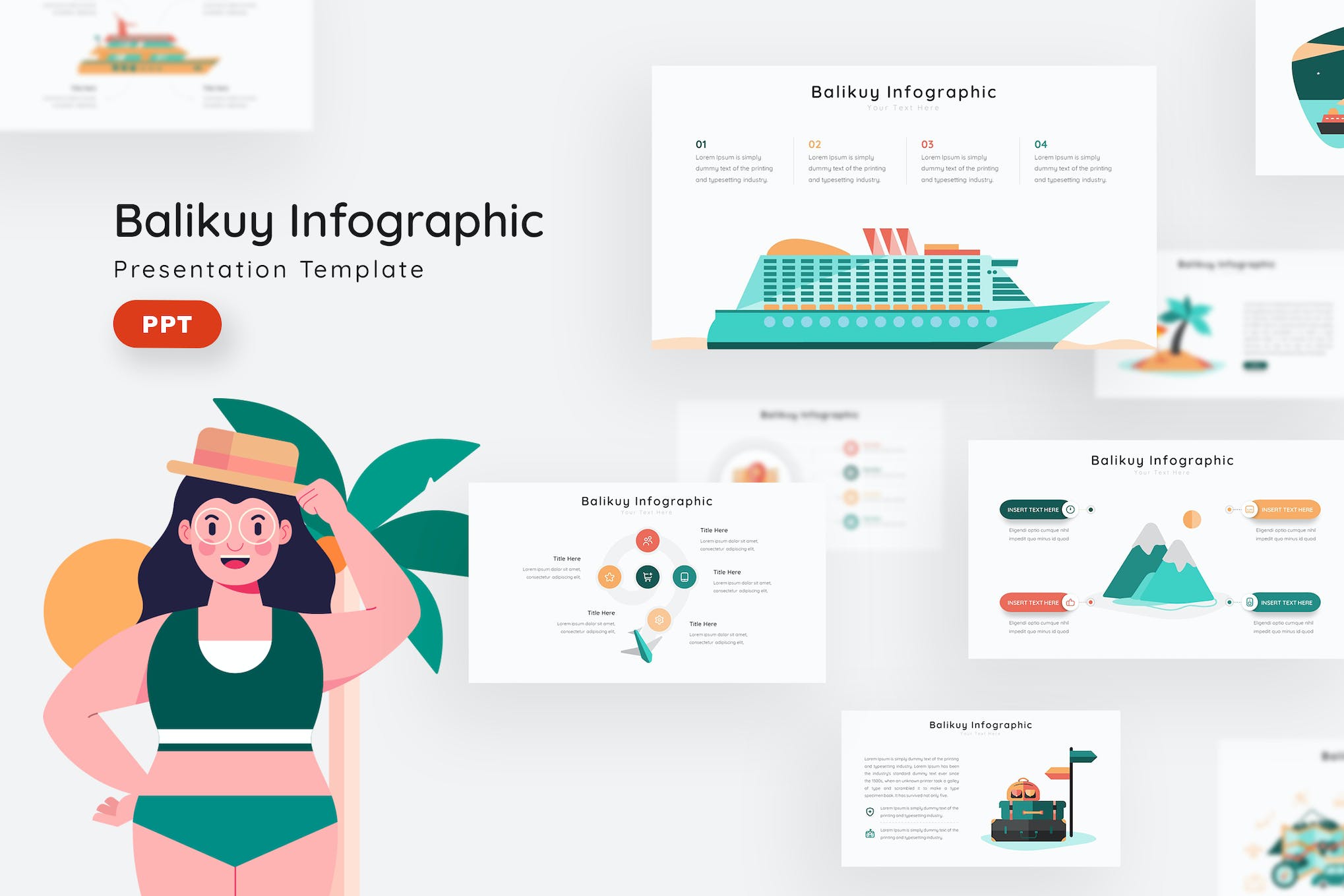 Balikuy Infographic - Cute PowerPoint Template