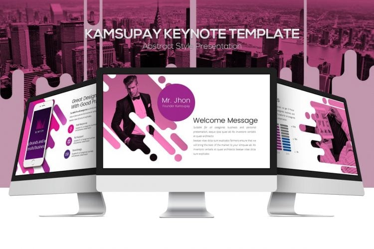 keynote presentation template video