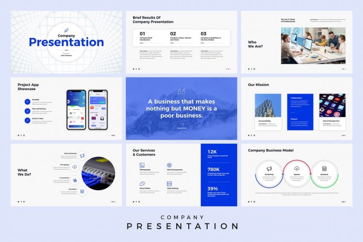 best animated presentation templates