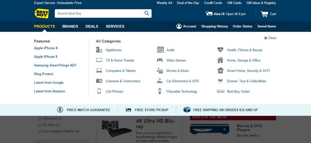 What is a Mega Menu? (With 10 Creative Examples) - Theme Junkie