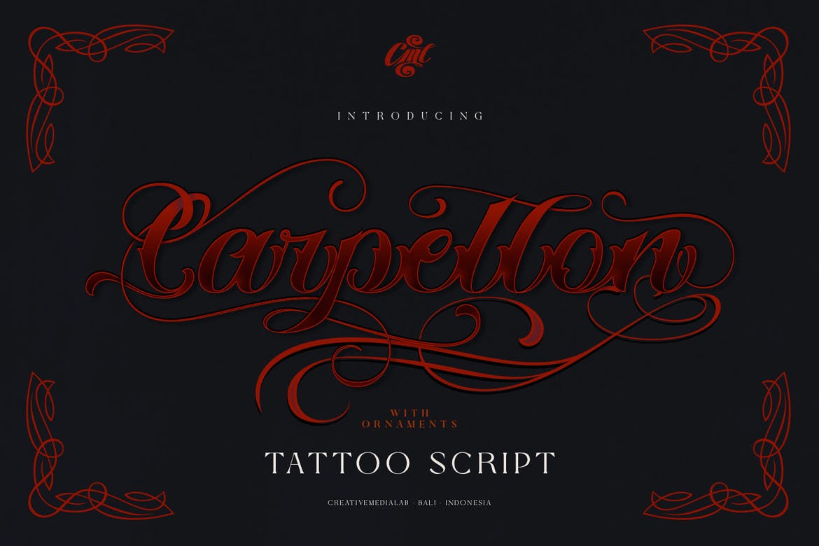 70+ Best Tattoo Fonts & Lettering 2024 | Design Shack