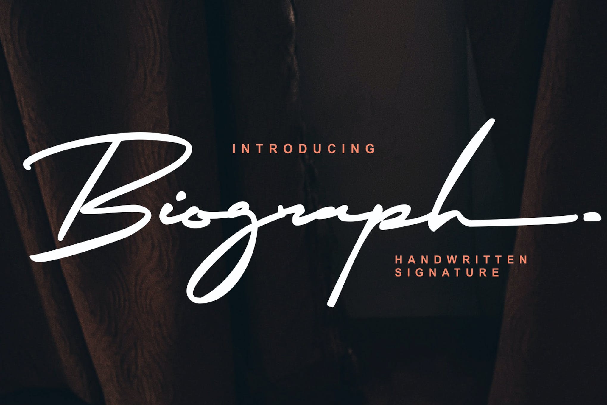 Biograph Personal Typeface