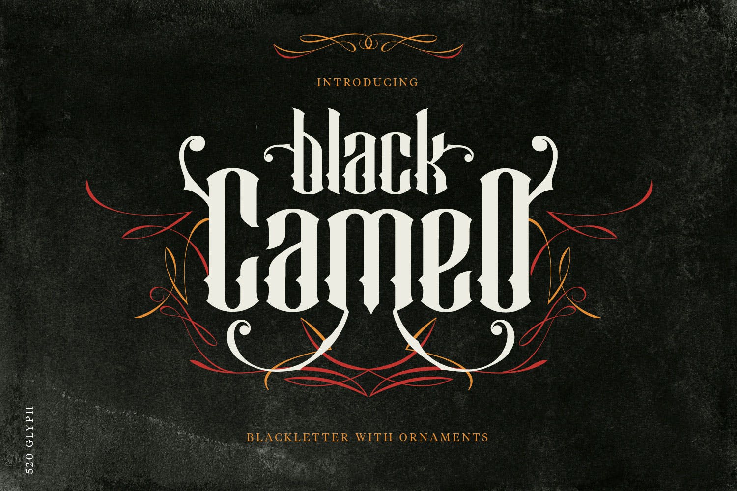 Black Cameo Gothic Font