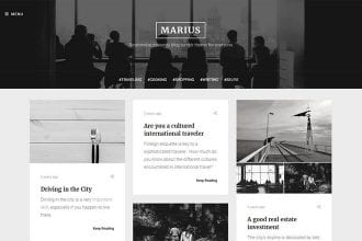 15+ Black and White Tumblr Themes