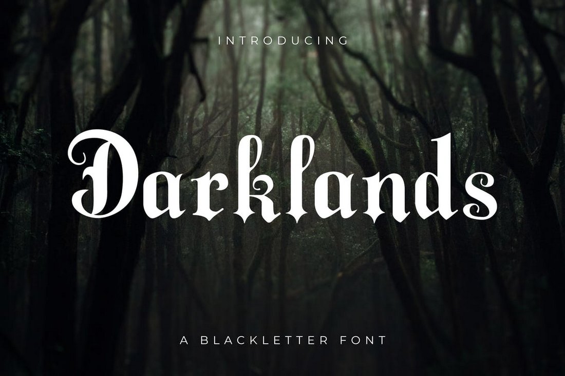 blackletter font