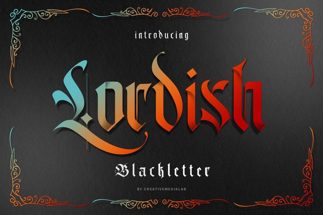 blackletter font