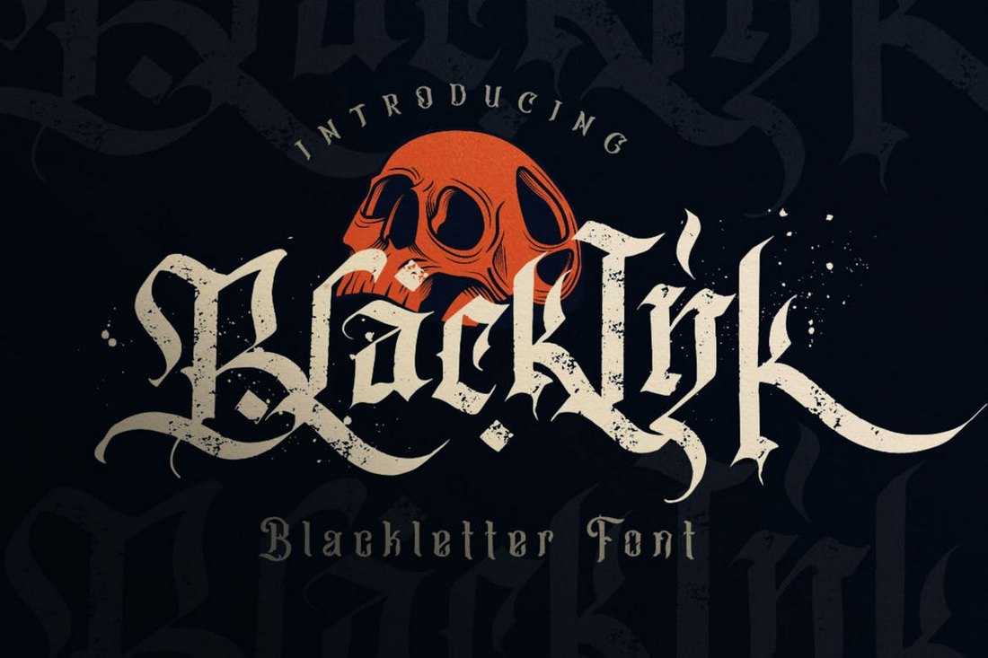 blackletter font