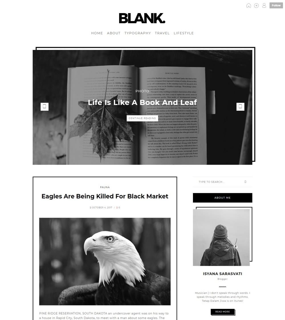 blank-two-column-tumblr-theme