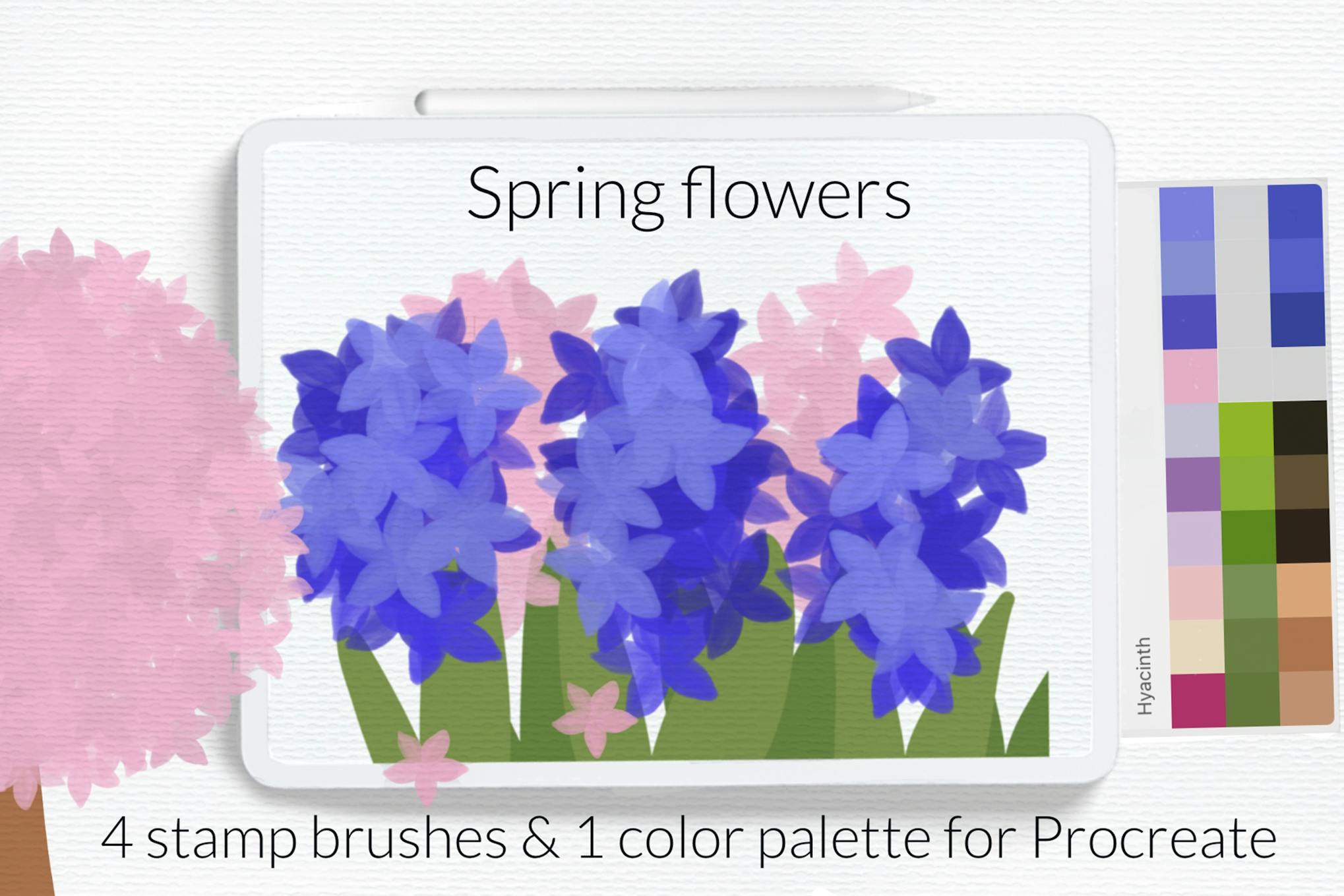 Blooming Spring Procreate Brushes & Palettes