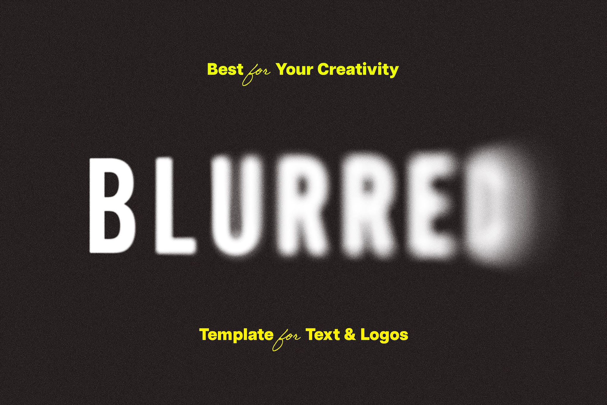 Blurred Text Effect