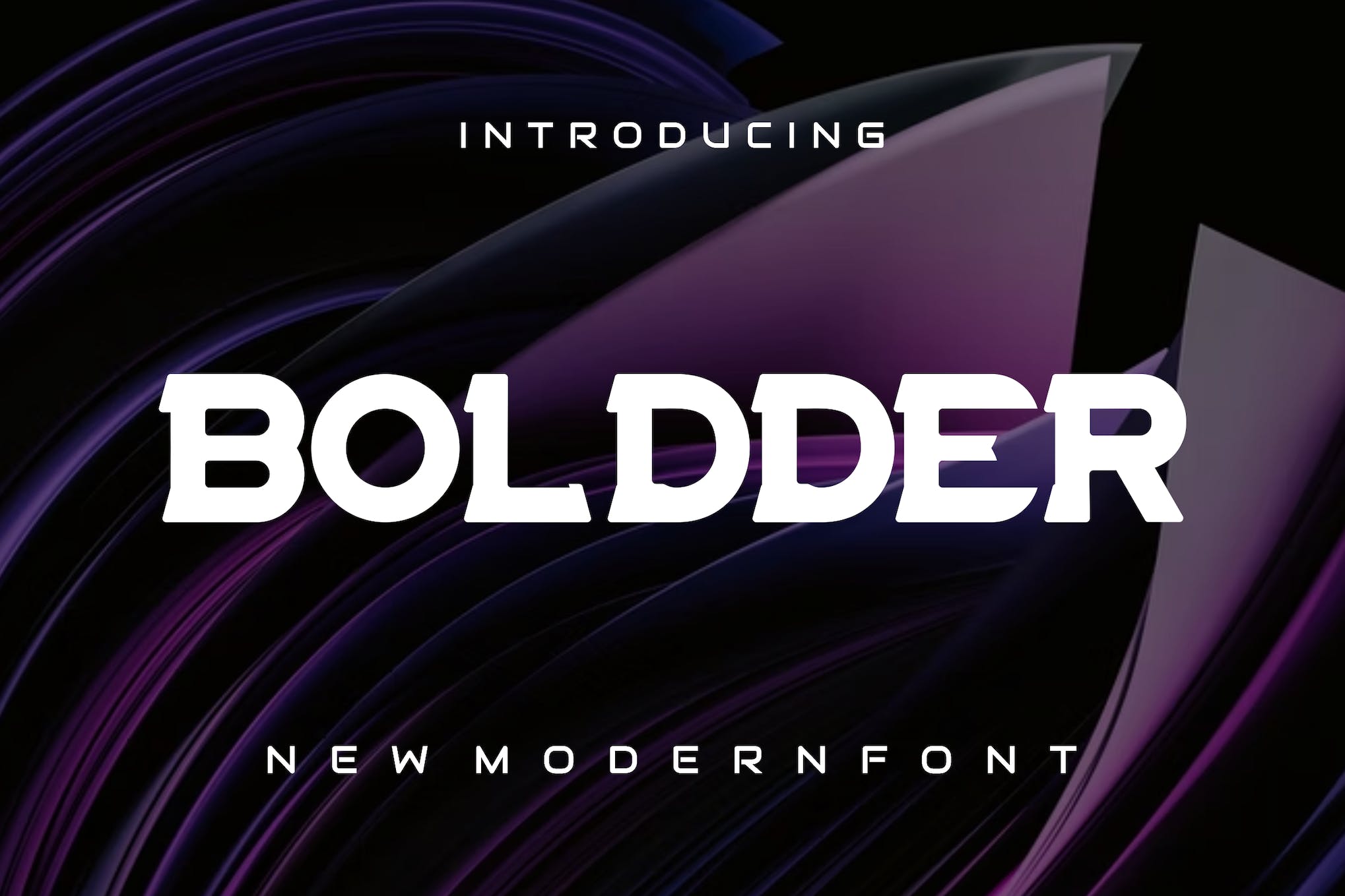 Boldder Typeface