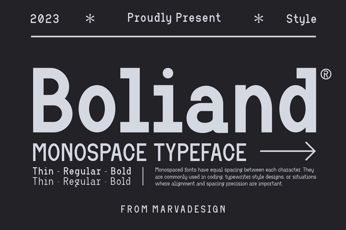 Boliand Modern Monospace