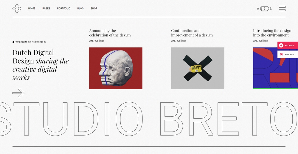 breton wp theme