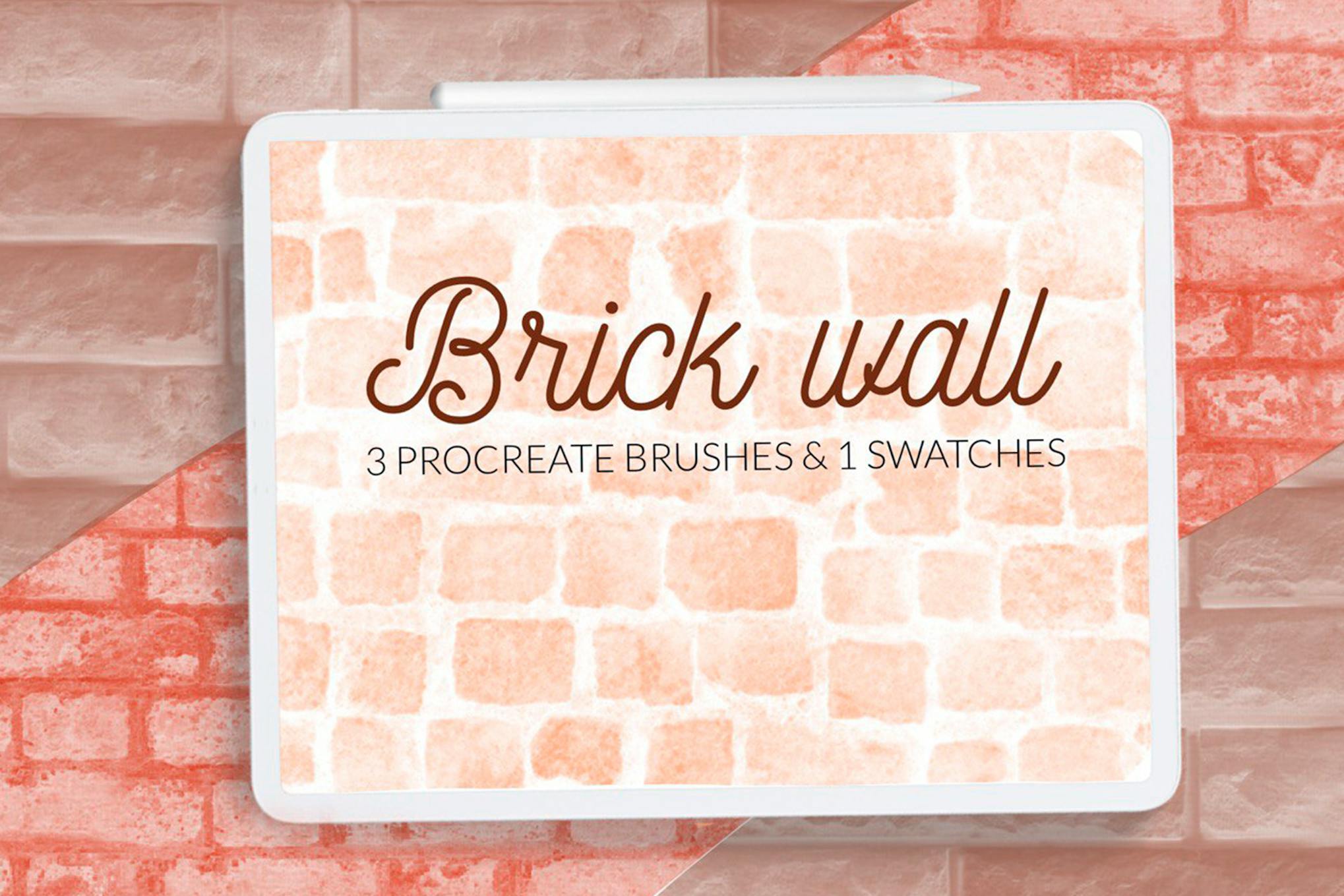 Bricks Wall Procreate Brushes & Palettes