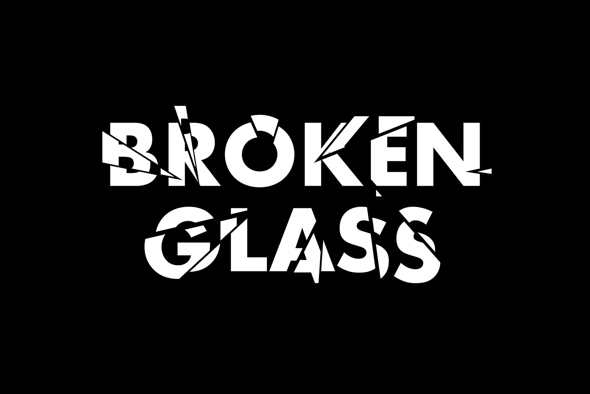 broken glass effect