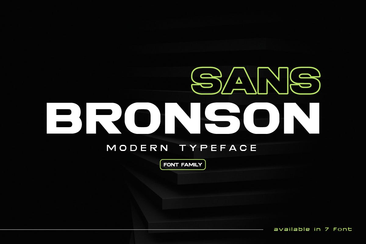 Bronson Sans Figma Typeface