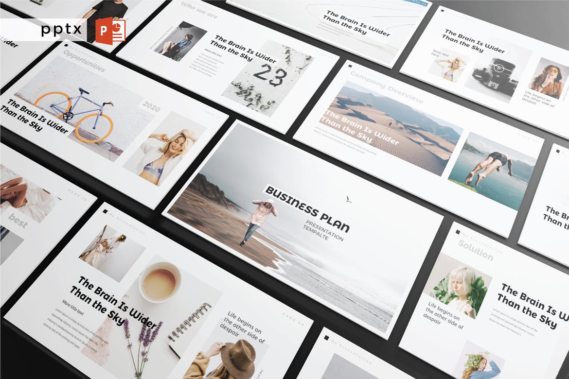 powerpoint presentation templates for business plan