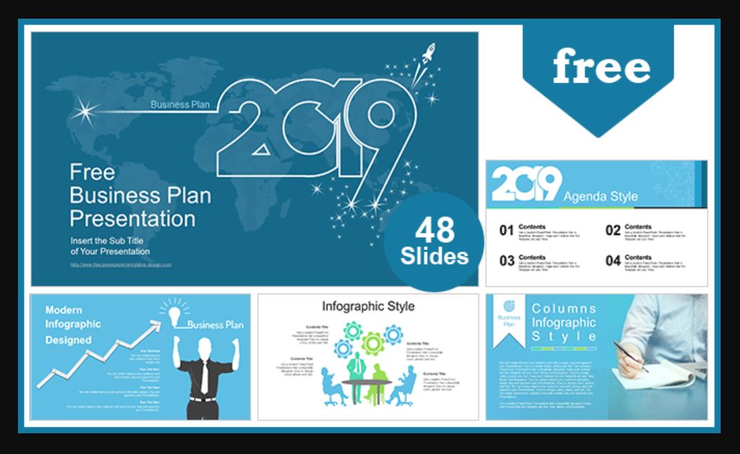 powerpoint example of business plan