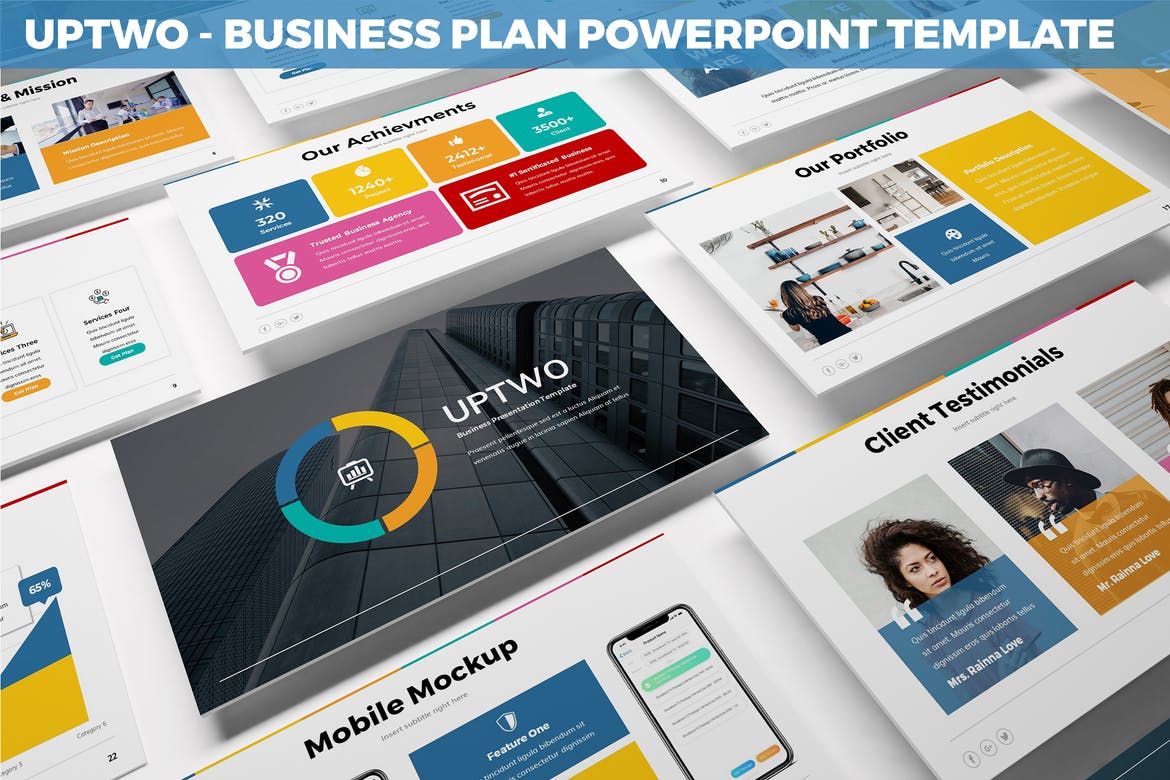 powerpoint example of business plan