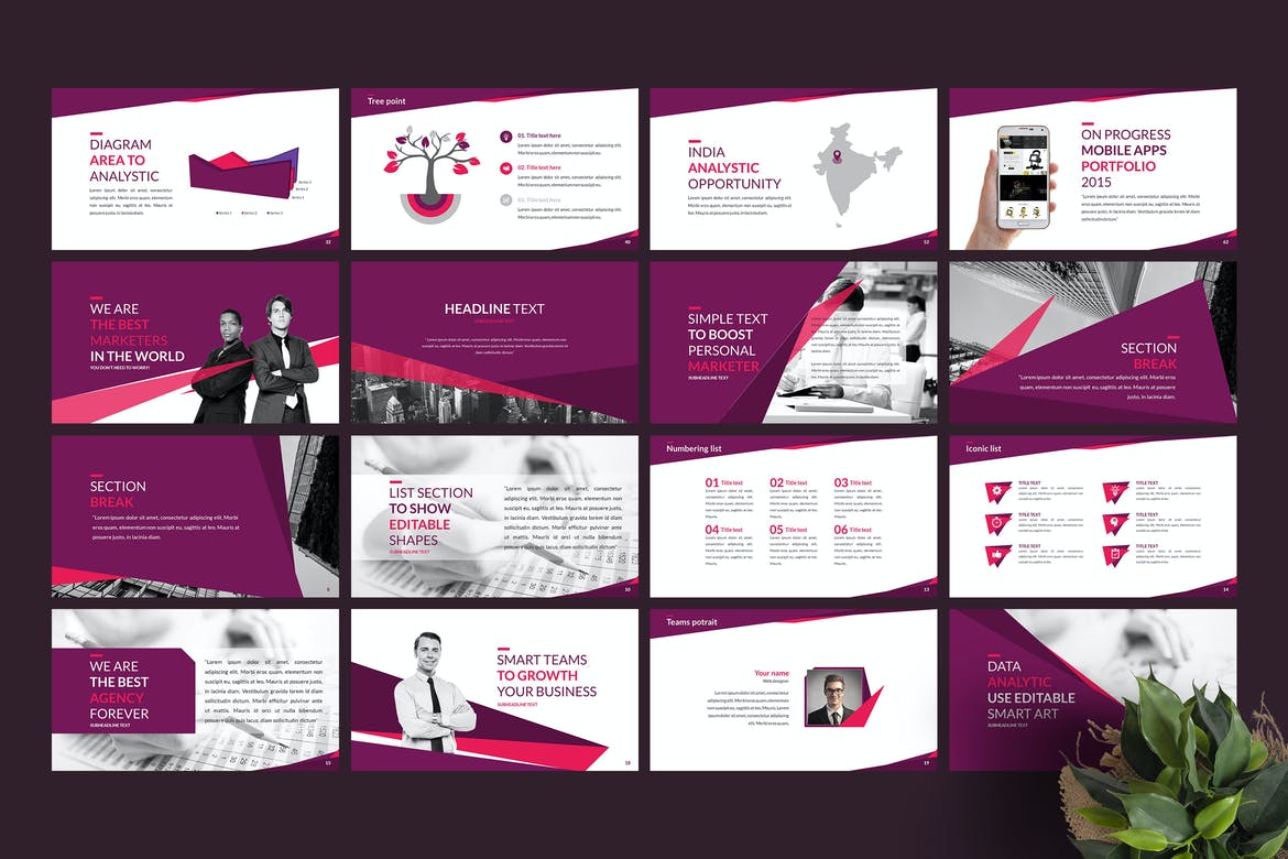 presentation templates for business development plan