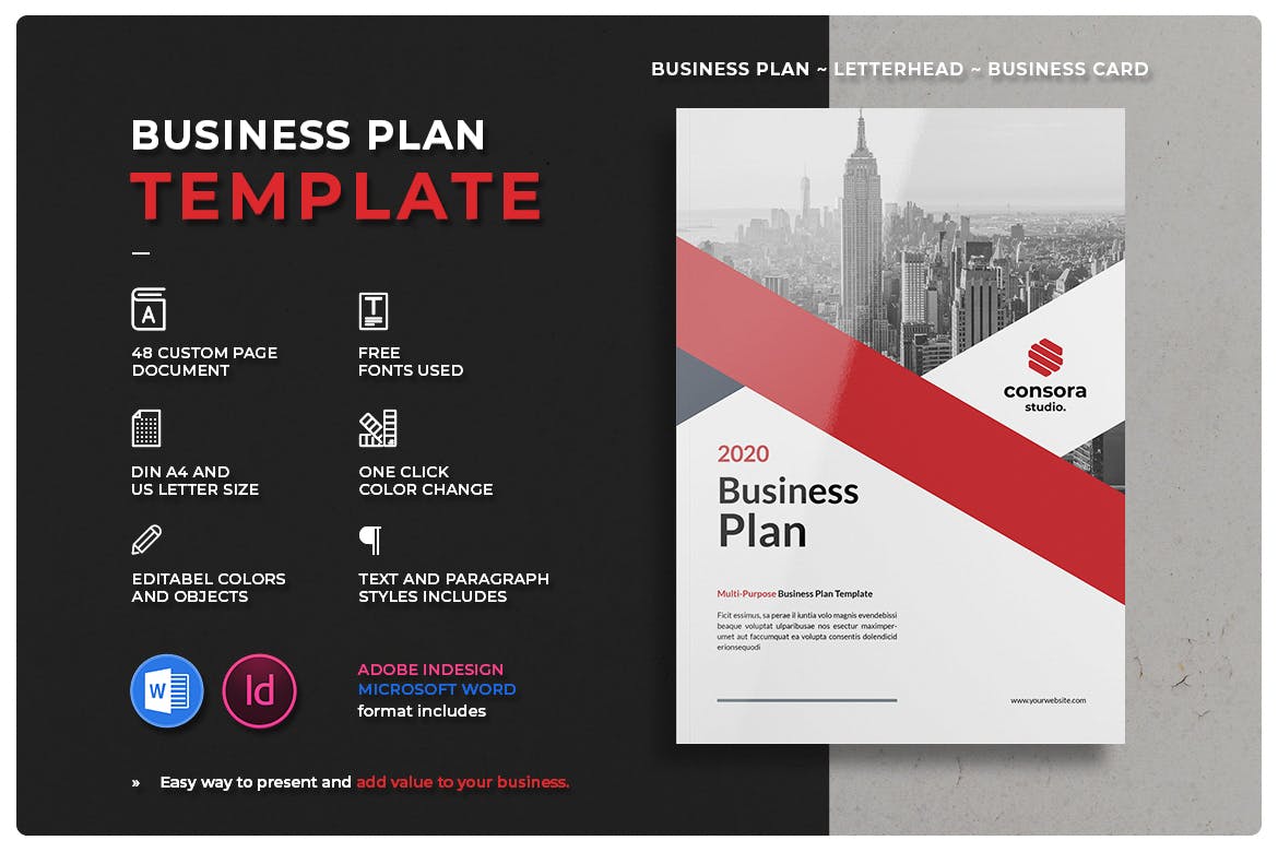 business plan template word