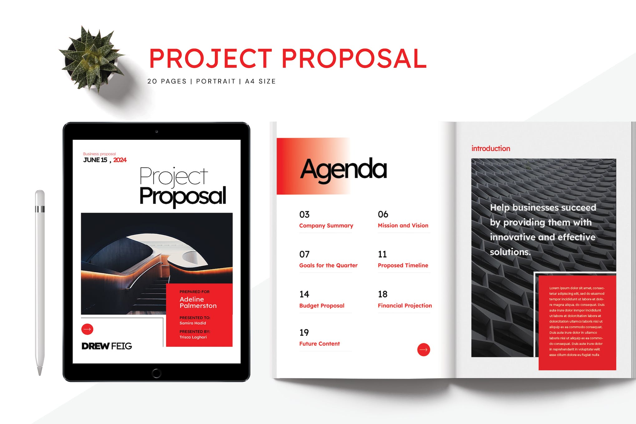 Business Project Proposal Template