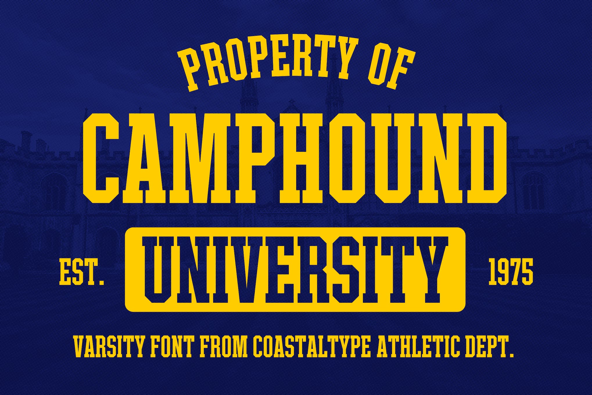 Camphound Typeface