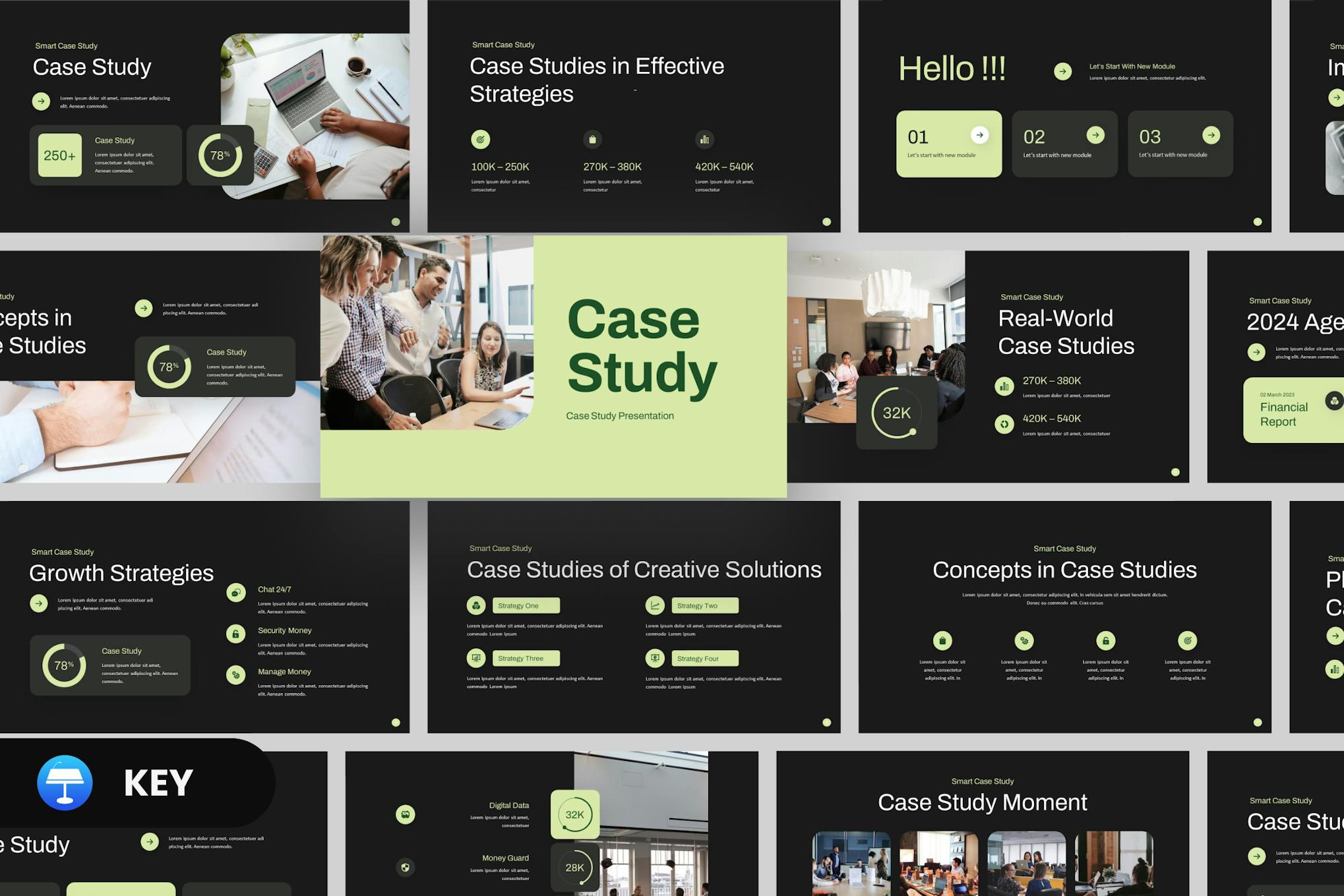 Case Study Keynote Template