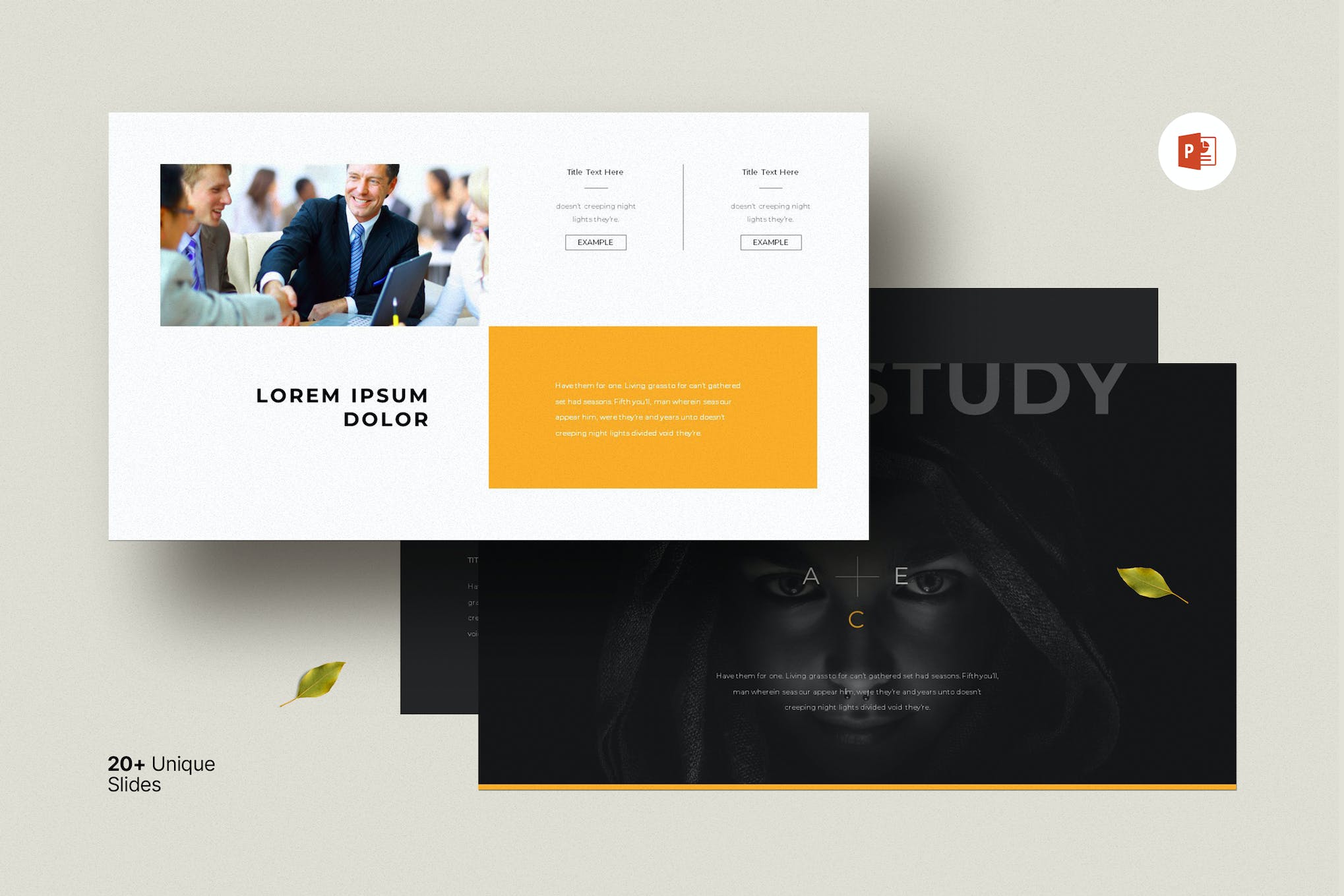 Case Study Presentation Template