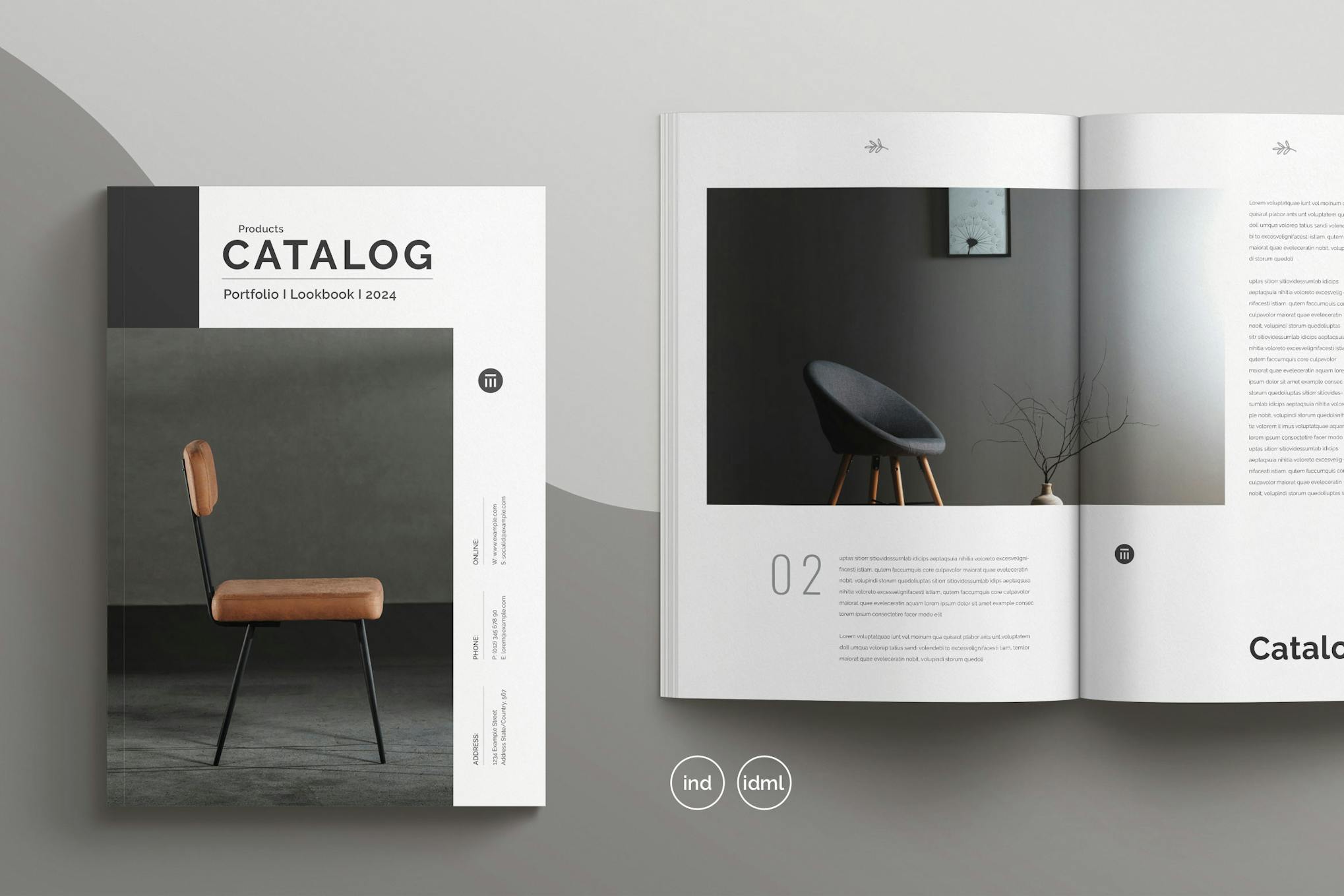 Catalog Lookbook & Portfolio