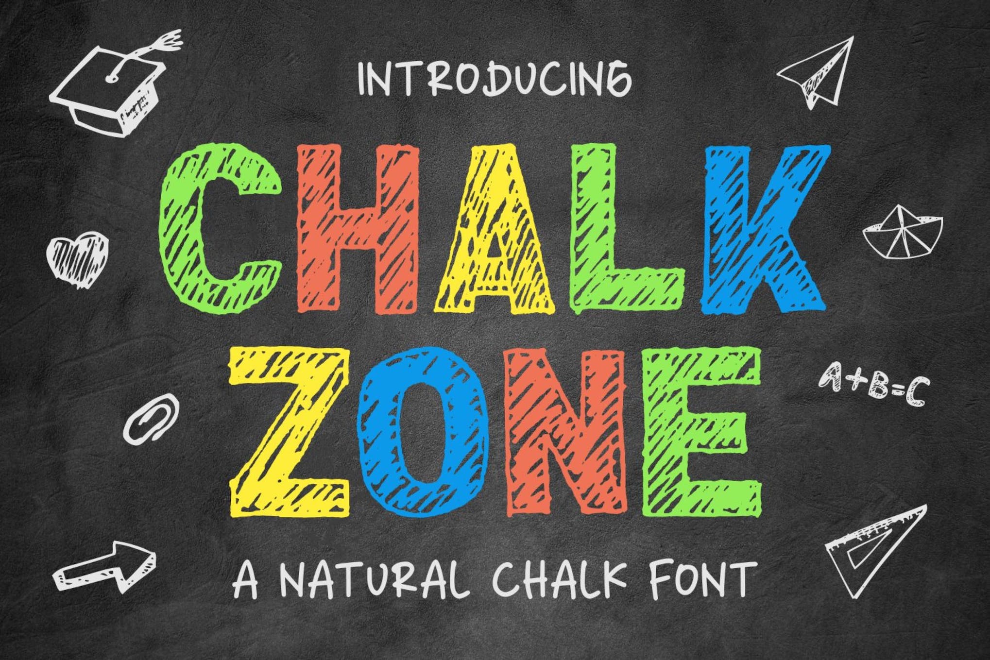 Chalk Zone Natural Font