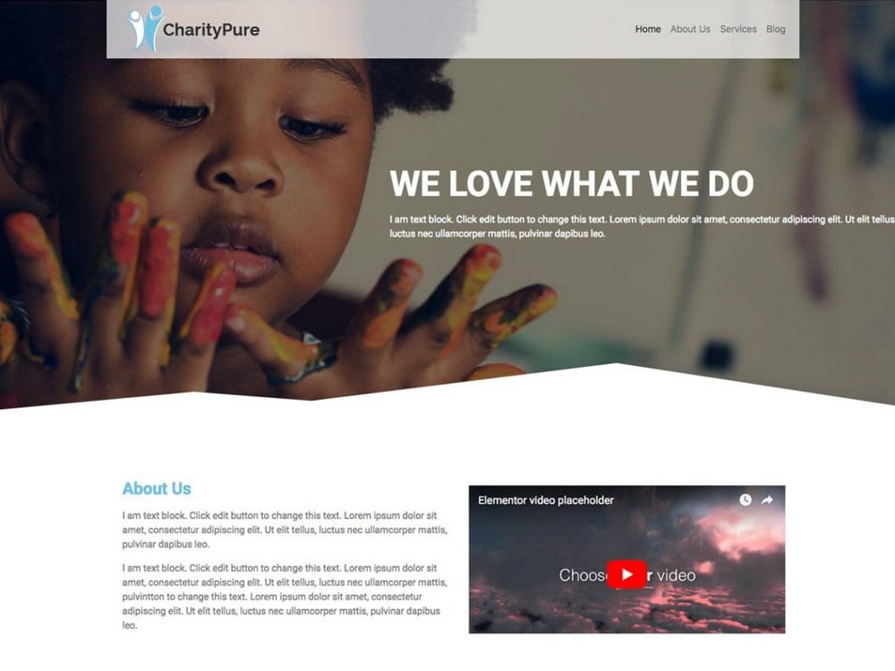 charitypure-free-church-wordpress-theme