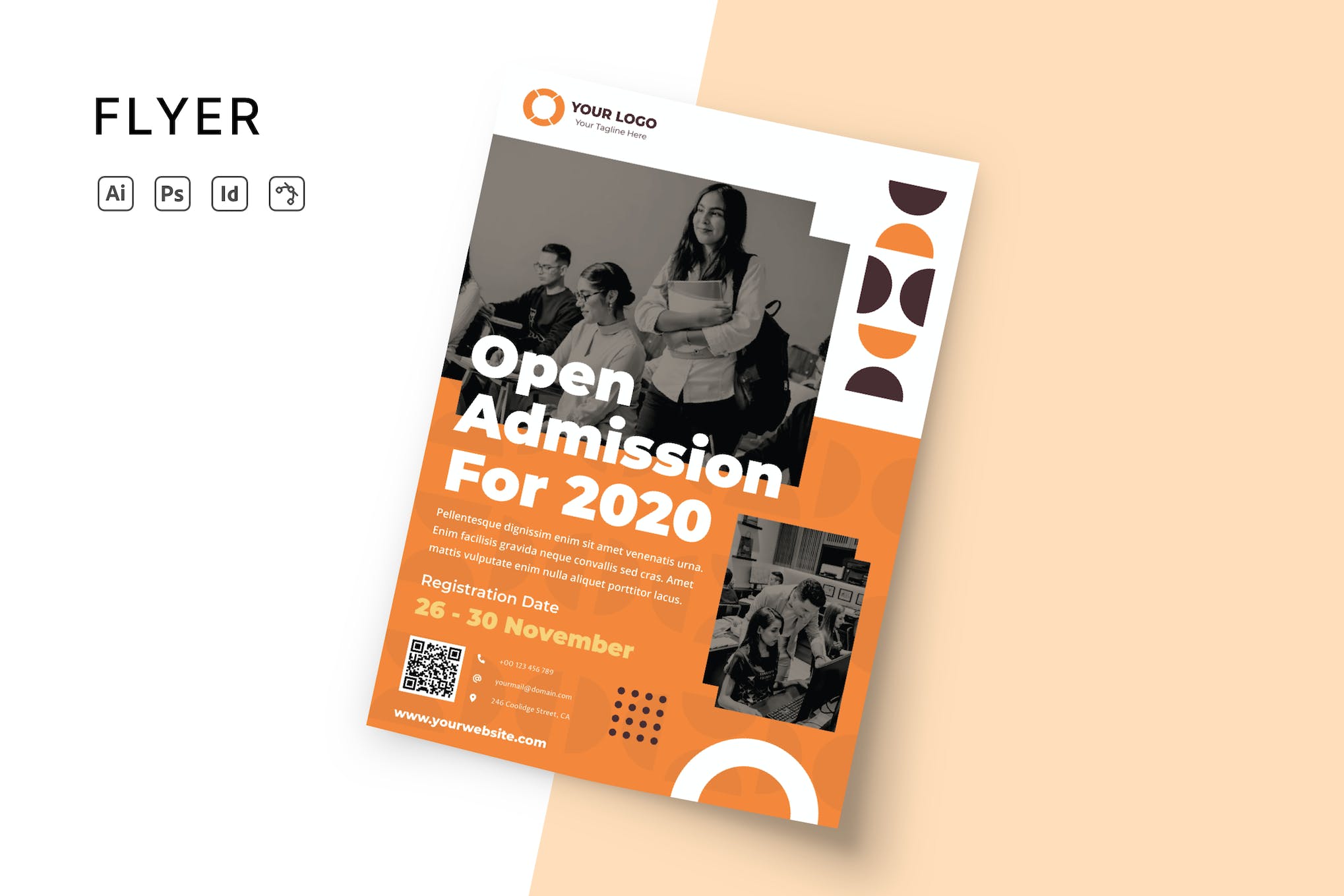 College Admission Flyer