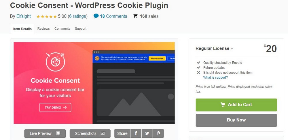 cookie consent plugin