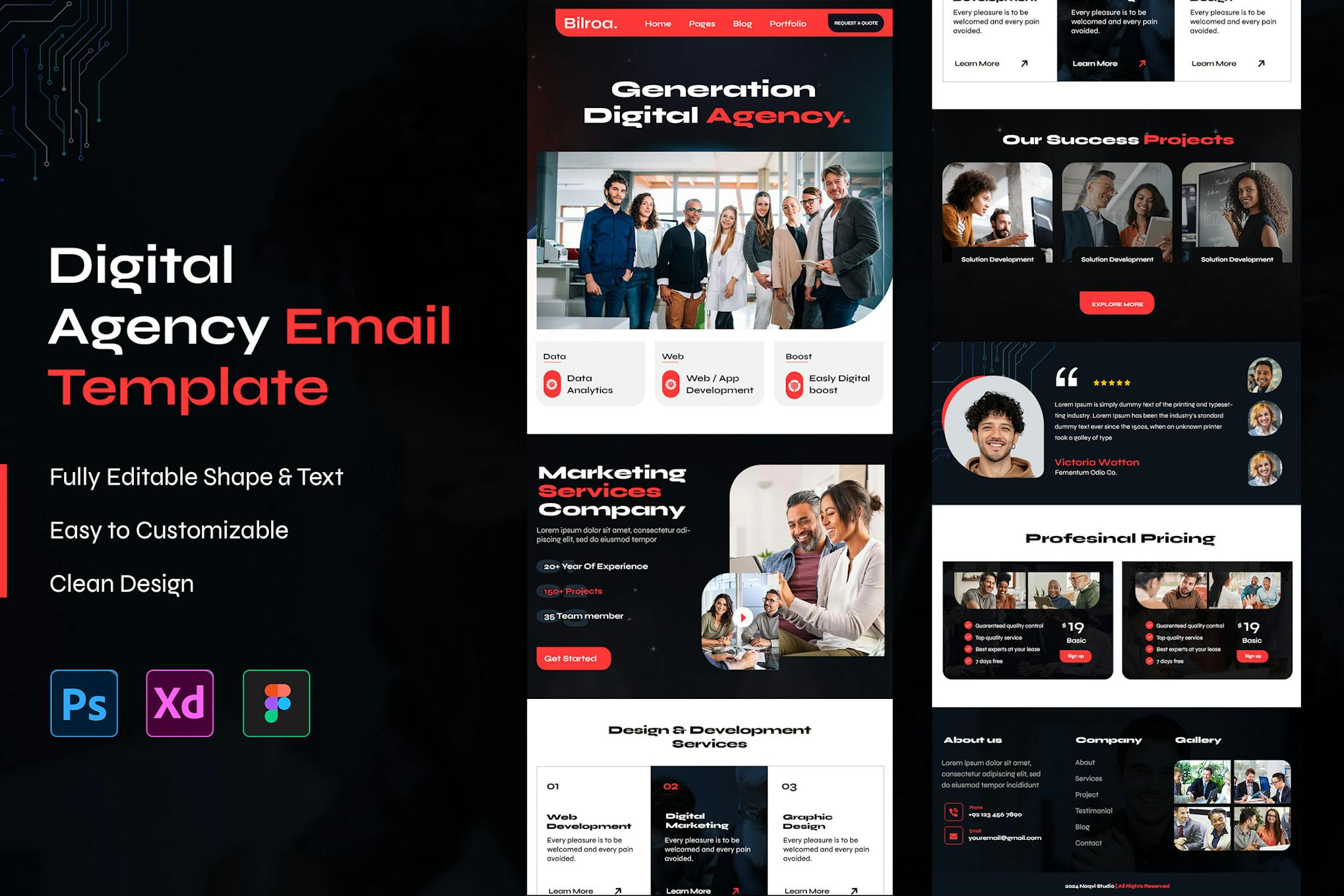 Creative Agency Email Template