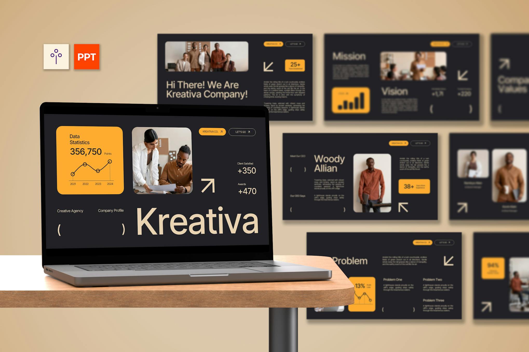 Creative Agency PowerPoint Presentation Template