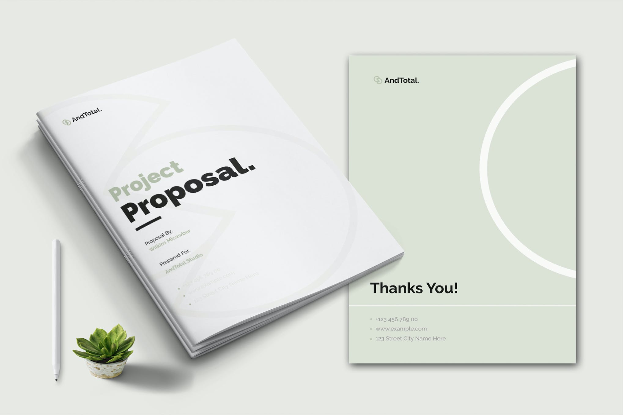 Creative Project Proposal Design Template