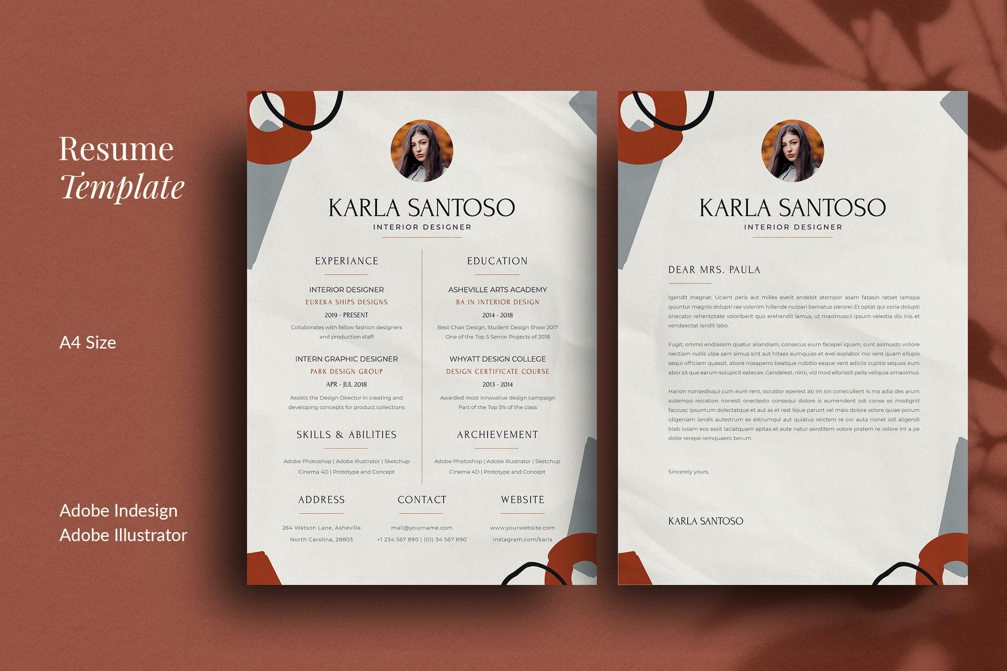 creative resume template