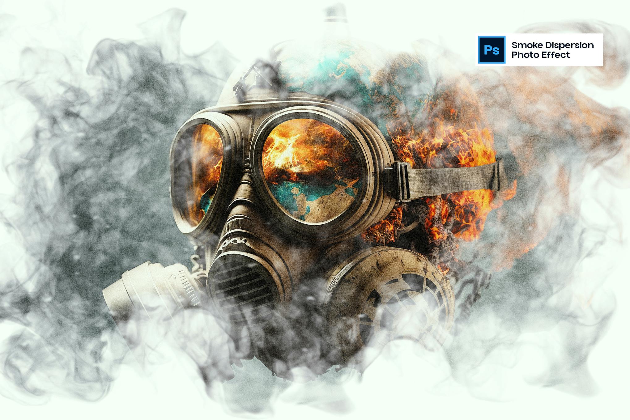 Creative Smoke Dispersion Photo Effect