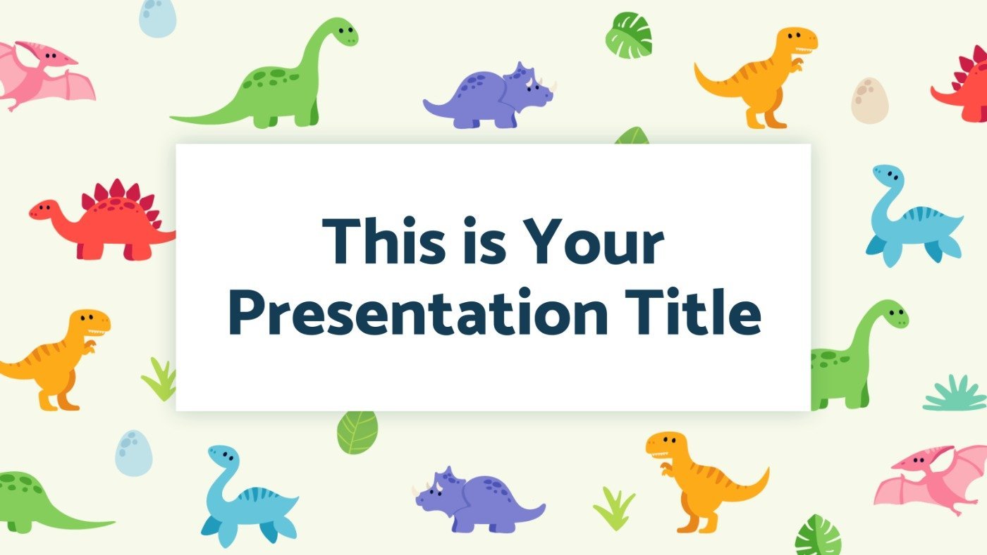 cute presentation layout