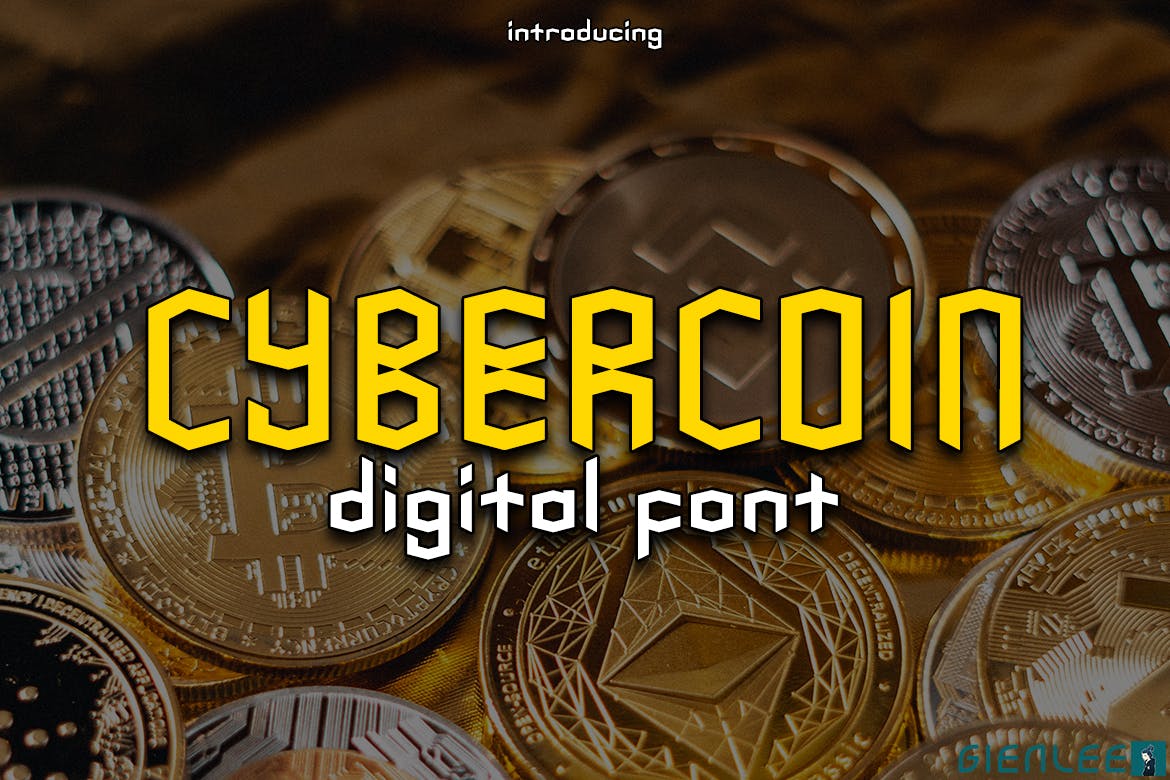 Cybercoin Digital Typeface