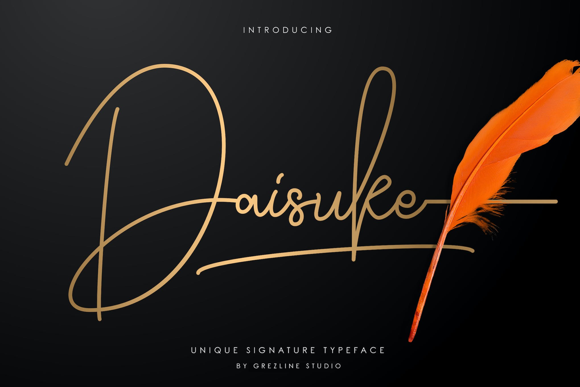 Daisuke Bold Typeface